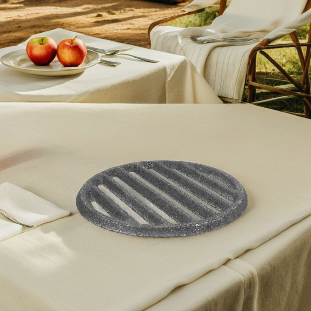 Iron Bbq Grill Grate Fire Pit  - Camping Cooking Cast Iron 评论和价格