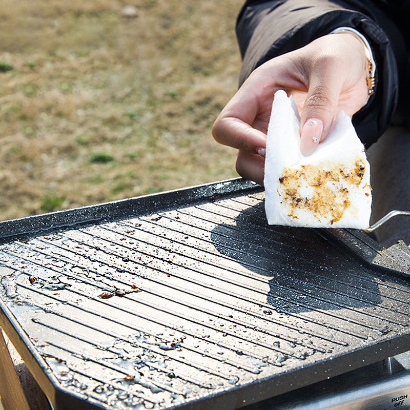 Outdoor camping barbecue pan H - Camping Cooking Box 评论和价格