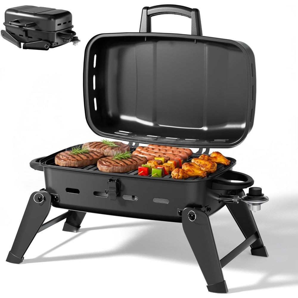 Compact Outdoor Propane Gas Gr - Camping Cooking Set Compact 评论和价格