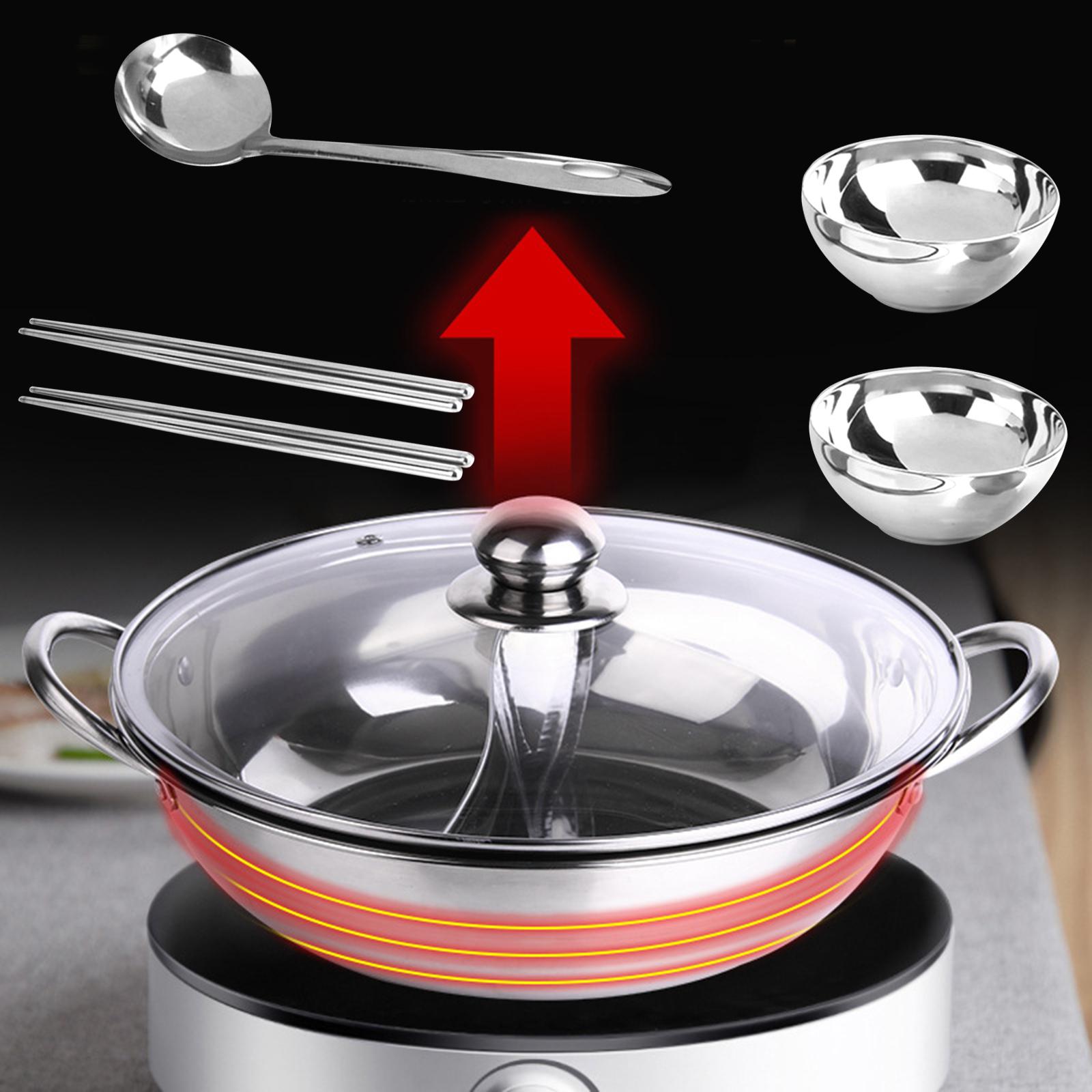 Hot Pot Pan Cooker with Glass  - Camping Cooking Kitchen 评论和价格
