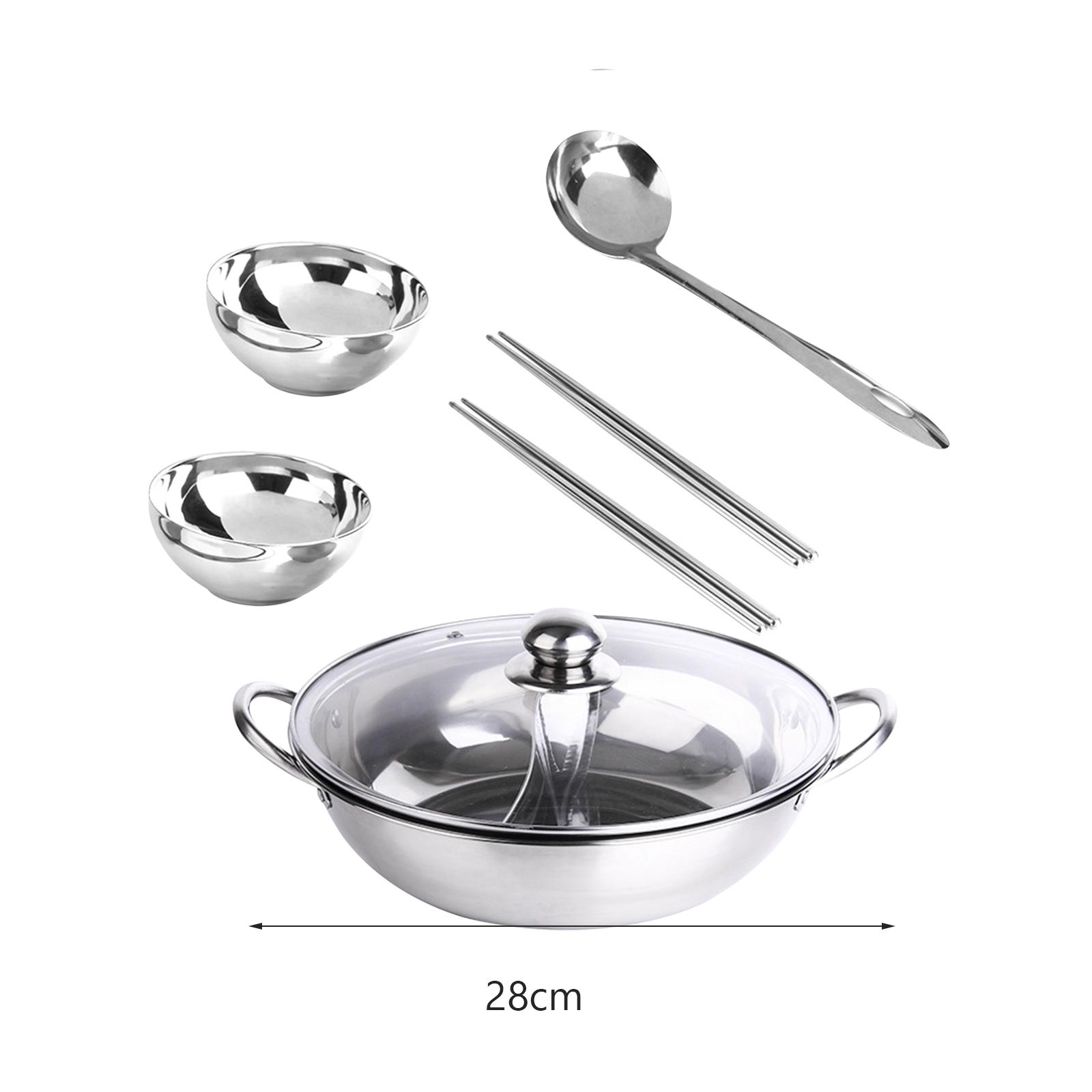 Hot Pot Pan Cooker with Glass  - Camping Cooking Kitchen 评论和价格