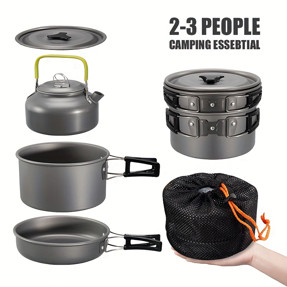 Outdoor camping cookware set m - Camping Cooking Set Compact 评论和价格