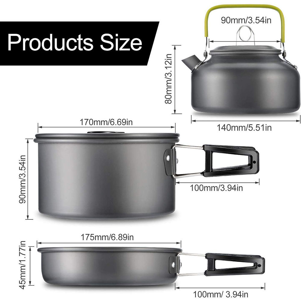 Outdoor camping cookware set m - Camping Cooking Set Compact 评论和价格