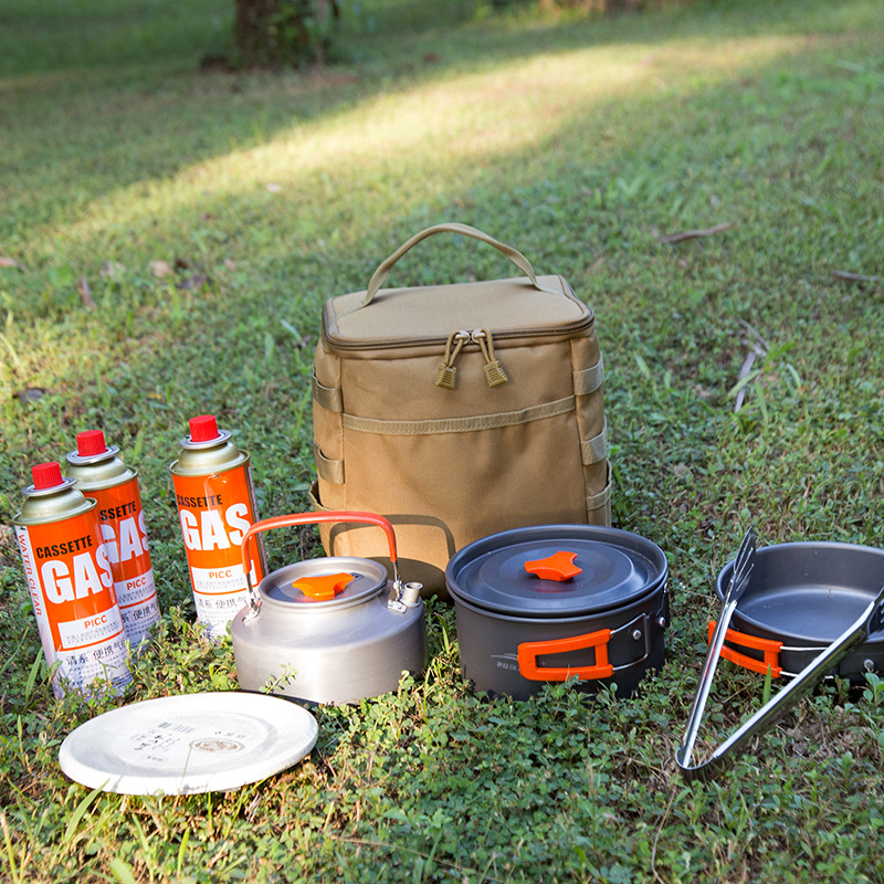Large Capacity Ground Nail Too - Camping Cooking Canister 评论和价格