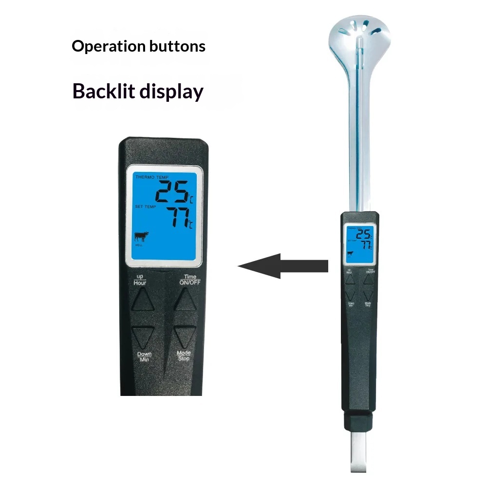 Claw Type Instant Read Thermom - Meat Thermometer Camp 评论和价格