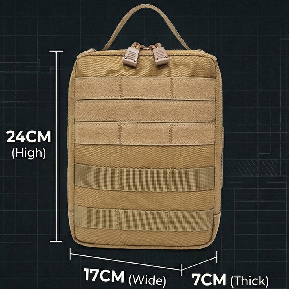 Tactical MOLLE First Aid Pouch - Camping Cooking Bag 评论和价格