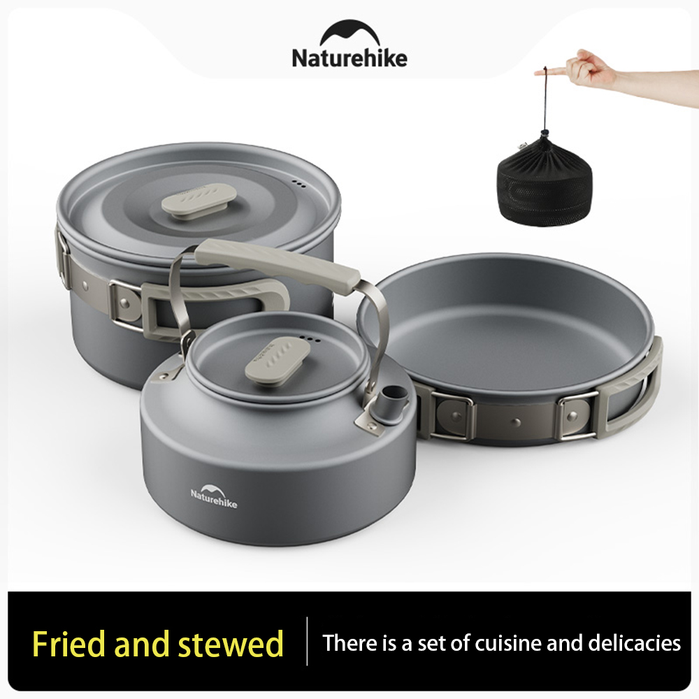 Naturehike Outdoor Pot Set,Cam - Camping Cooking Set Compact 评论和价格