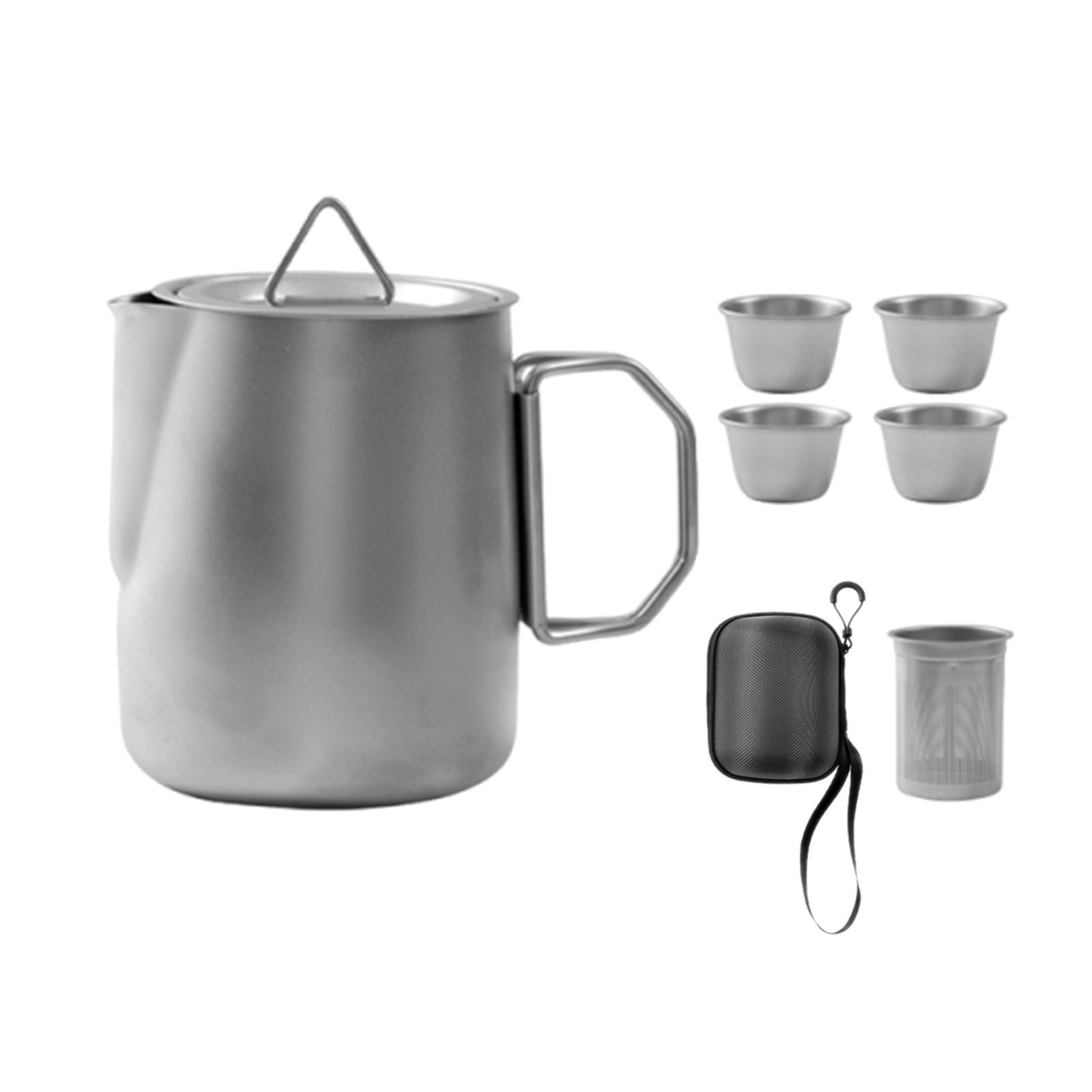 Stainless Steel Camping Cup Tr - Camping Cooking Set For 4 评论和价格