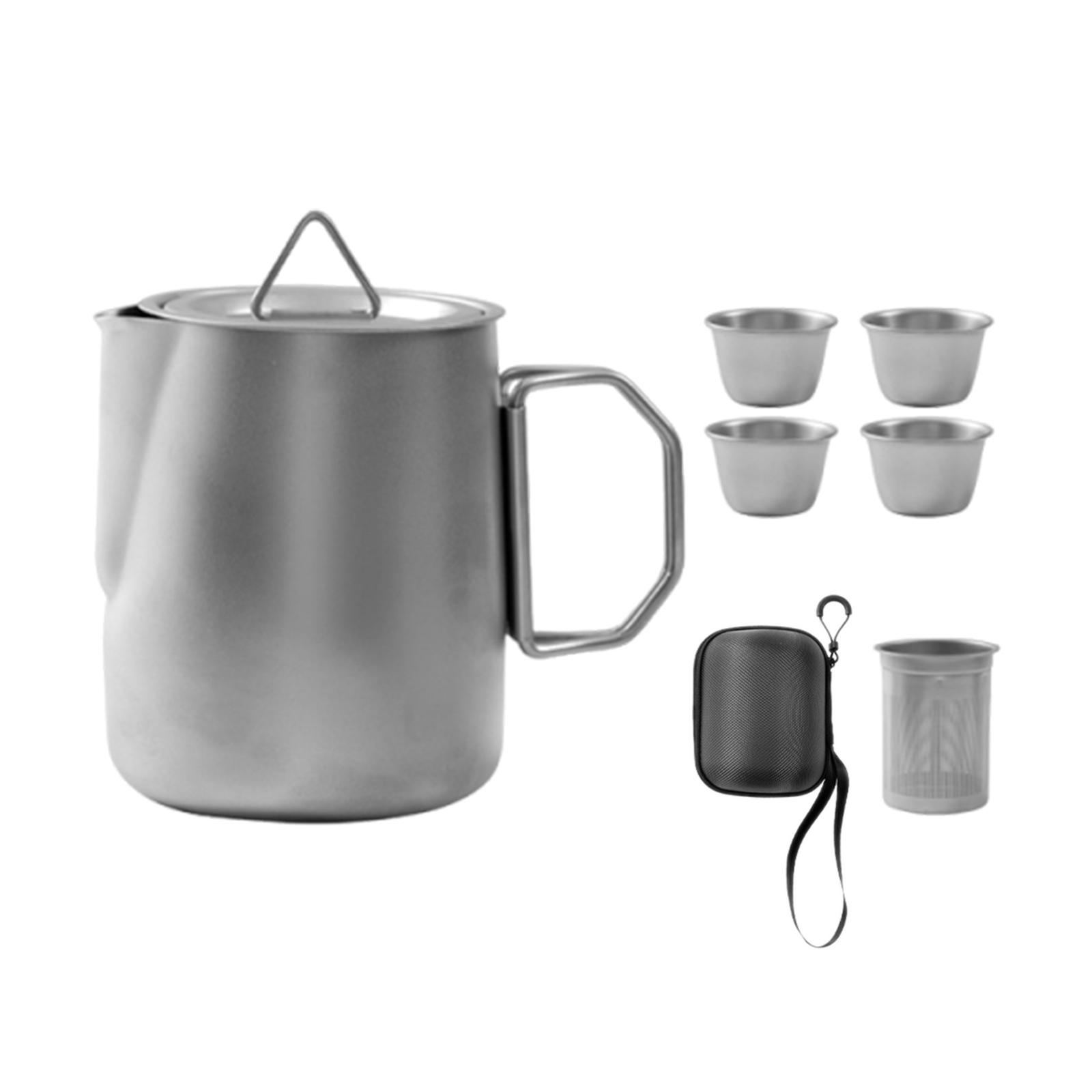 Stainless Steel Camping Cup Tr - Camping Cooking Set For 4 评论和价格